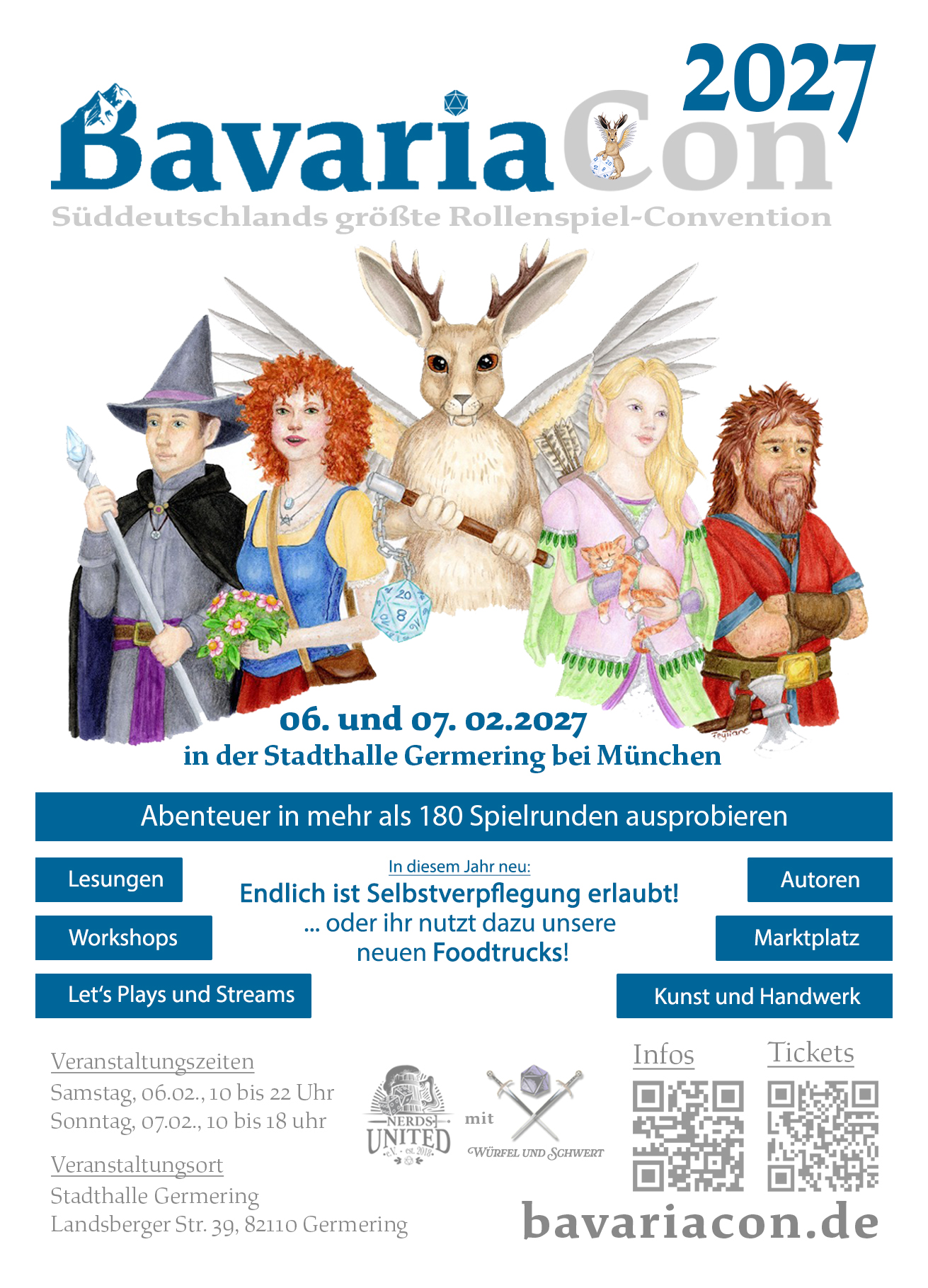 Flyer BavariaCon 2027