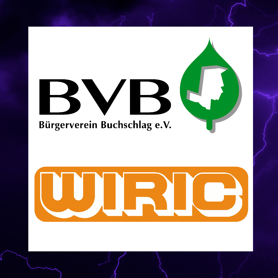 Bürgerverein Buchschlag und Jugendclub WIRIC Logos