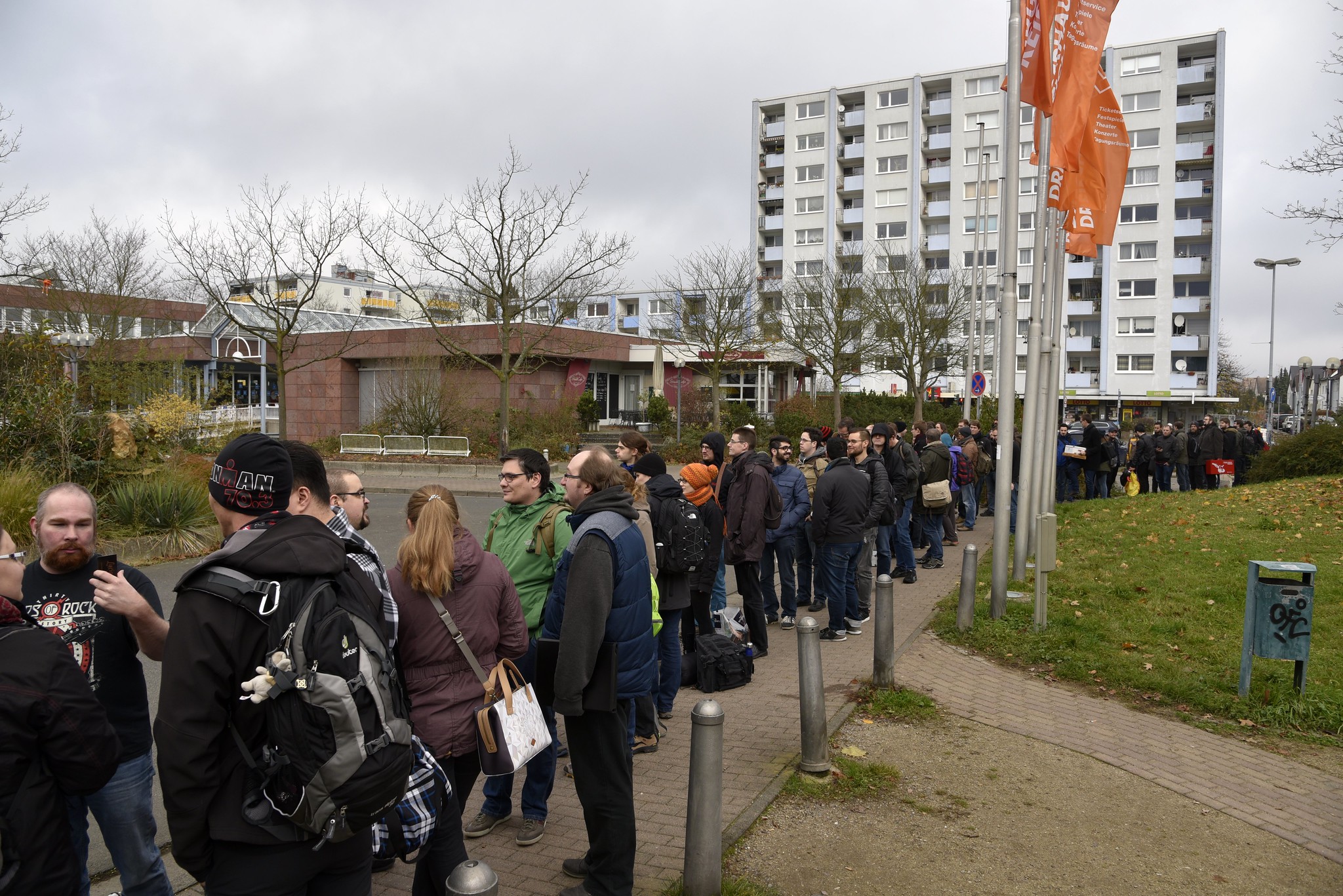 Schlange DreieichCon 2017